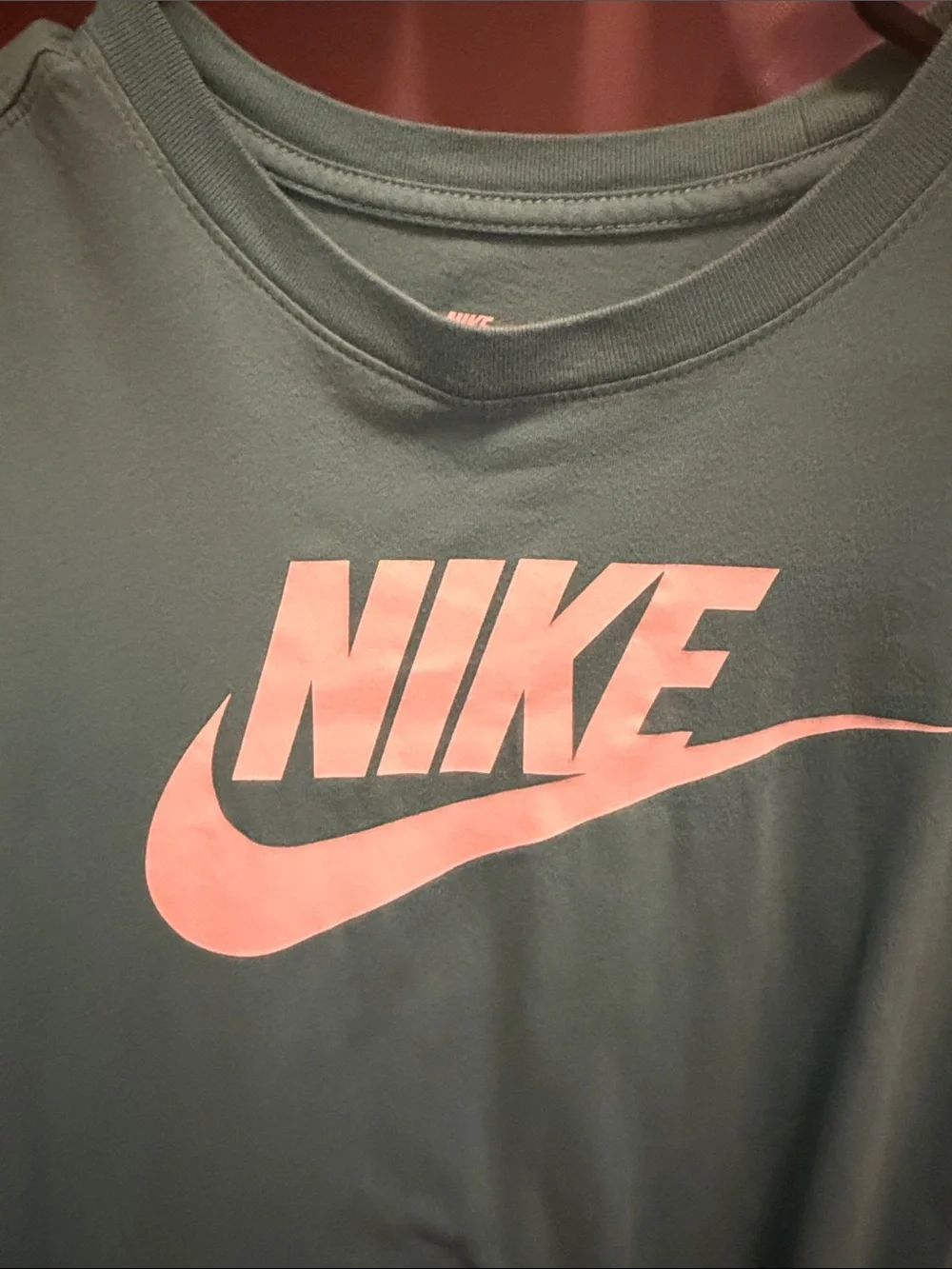 Nike Teal Short-Sleeve Logo Tee for Kids